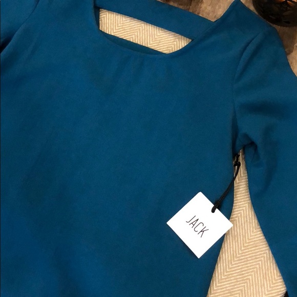 Boutique teal dress - Picture 2 of 4